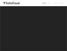 Tablet Screenshot of echovisual.com